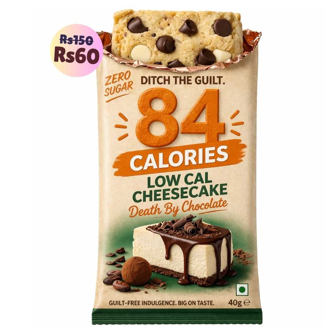 Death By Chocolate • 84 Calories • Sugar Free Low Calorie Cheesecake• 40g
