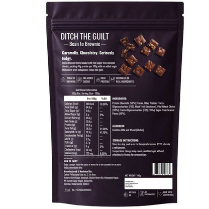 Millionaire • 39g Protein • Sugar Free High Protein Brownie • 100g