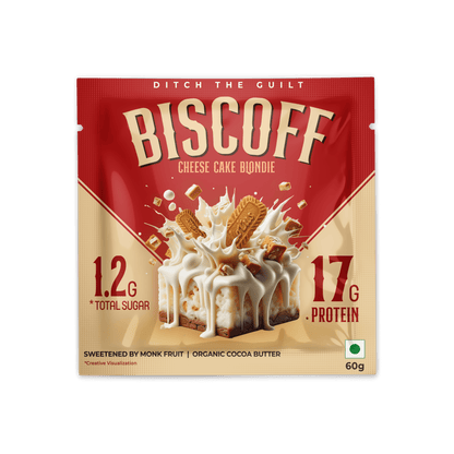 Biscoff Protein Brownie - Sugar Free & High Protein - 60g