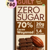 70% Wayanad Indian Cacao • 20g Protein • Sugar Free Dark Chocolate • 60g bar