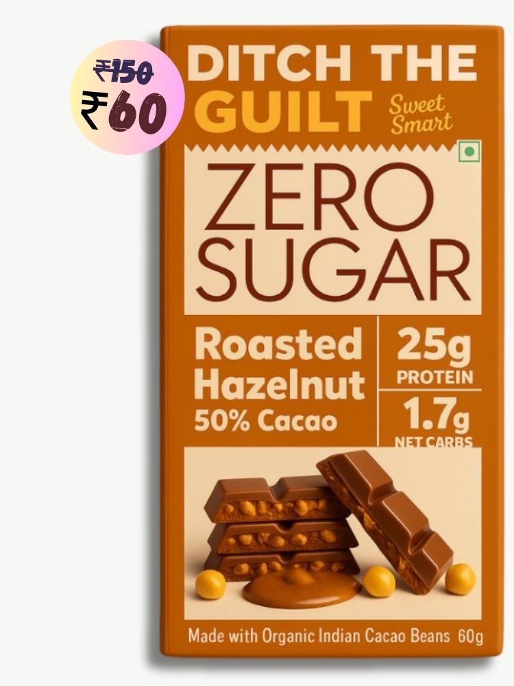 Mighty Hazelnut • 25g Protein • Sugar Free Dark Chocolate • 60g bar