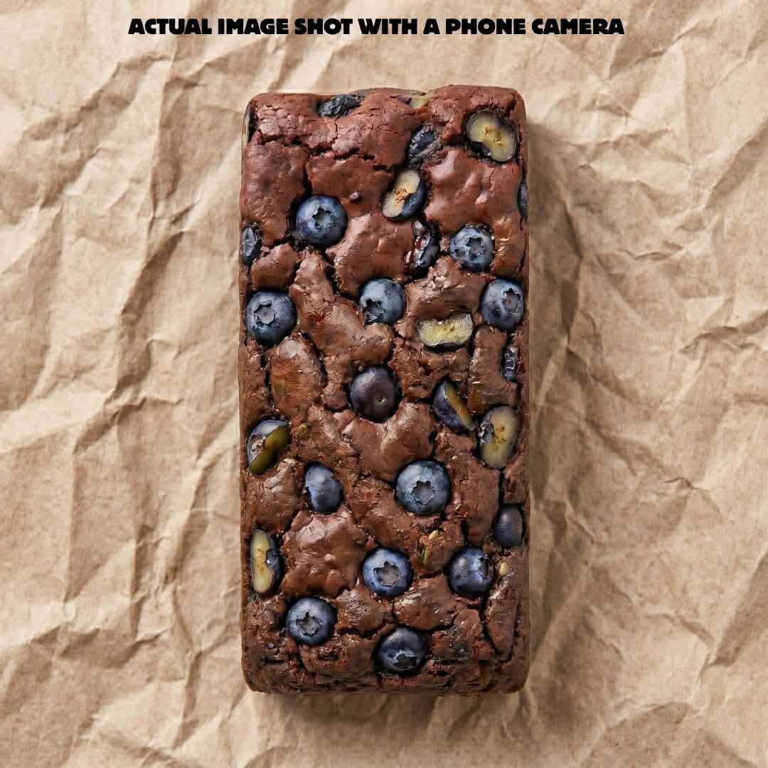 Blueberry Protein Brownie • 15g Protein • Sugar Free High Protein Brownies • 40g