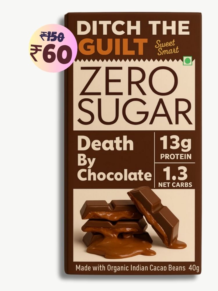 Death By Chocolate • 13g Protein •  Sugar Free Dark Chocolate • 40g