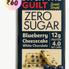 Blueberry Cheese Cake • 12g Protein • Sugar Free White Chocolate • 40g