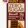 Biscoff Cheese Cake • 13g Protein •  Sugar Free Dark Chocolate • 40g