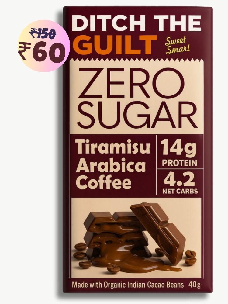 Tiramisu Coffee • 14g Protein • Sugar Free Dark Chocolate • 40g