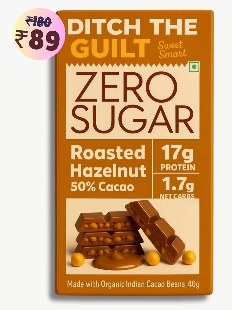 Mighty Hazelnut • 17g Protein • Sugar Free Dark Chocolate • 40g