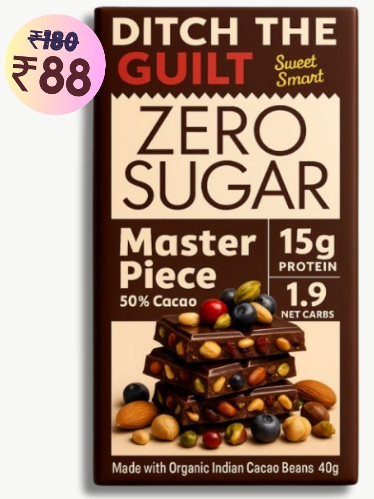 Master Piece • 15g Protein •  Sugar Free Dark Chocolate • 40g
