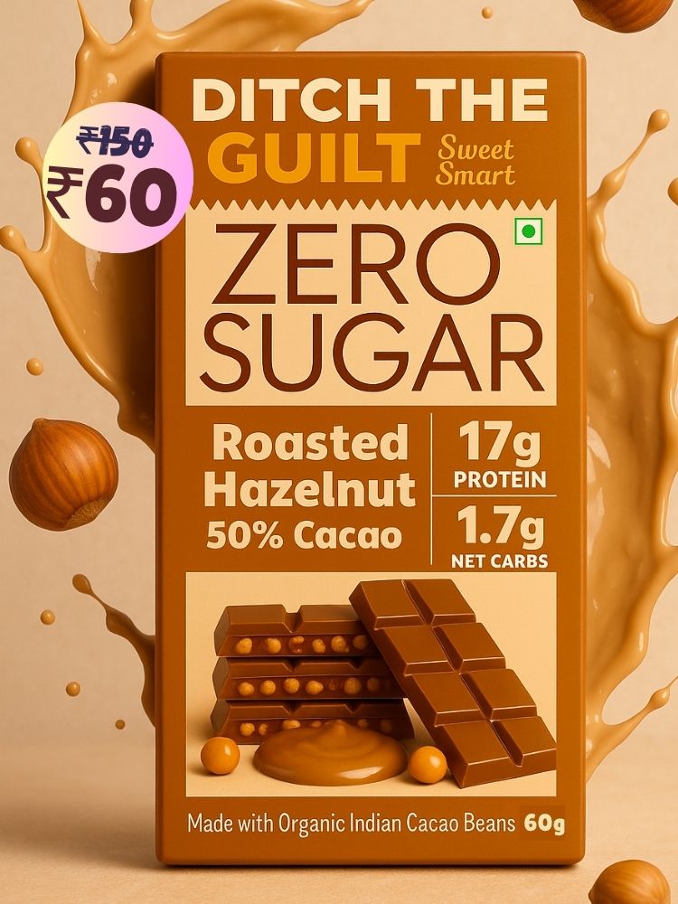 Mighty Hazelnut • 17g Protein • Sugar Free Dark Chocolate • 60g