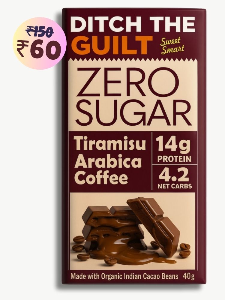 Tiramisu Coffee • 14g Protein • Sugar Free Dark Chocolate • 40g