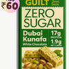 Viral Kunafa Cheese Cake • 17g Protein • Sugar Free White Chocolate • 40g