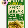 Dubai Kunafa Cheese Cake • 17g Protein • Sugar Free White Chocolate • 40g