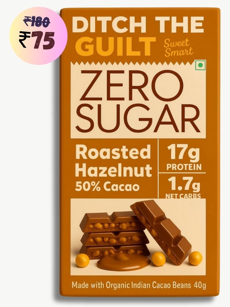 Mighty Hazelnut • 17g Protein • Sugar Free Dark Chocolate • 40g