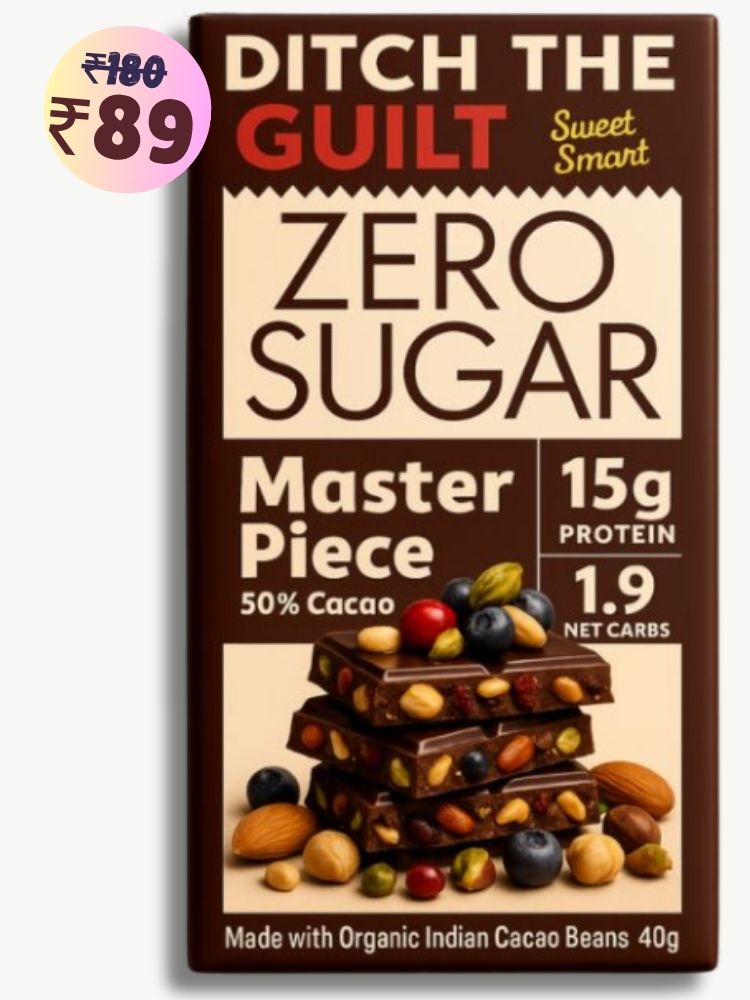 Roasted California Almonds  • 15g Protein •  Sugar Free Dark Chocolate • 40g