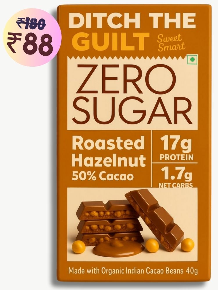 Mighty Hazelnut • 17g Protein • Sugar Free Dark Chocolate • 40g