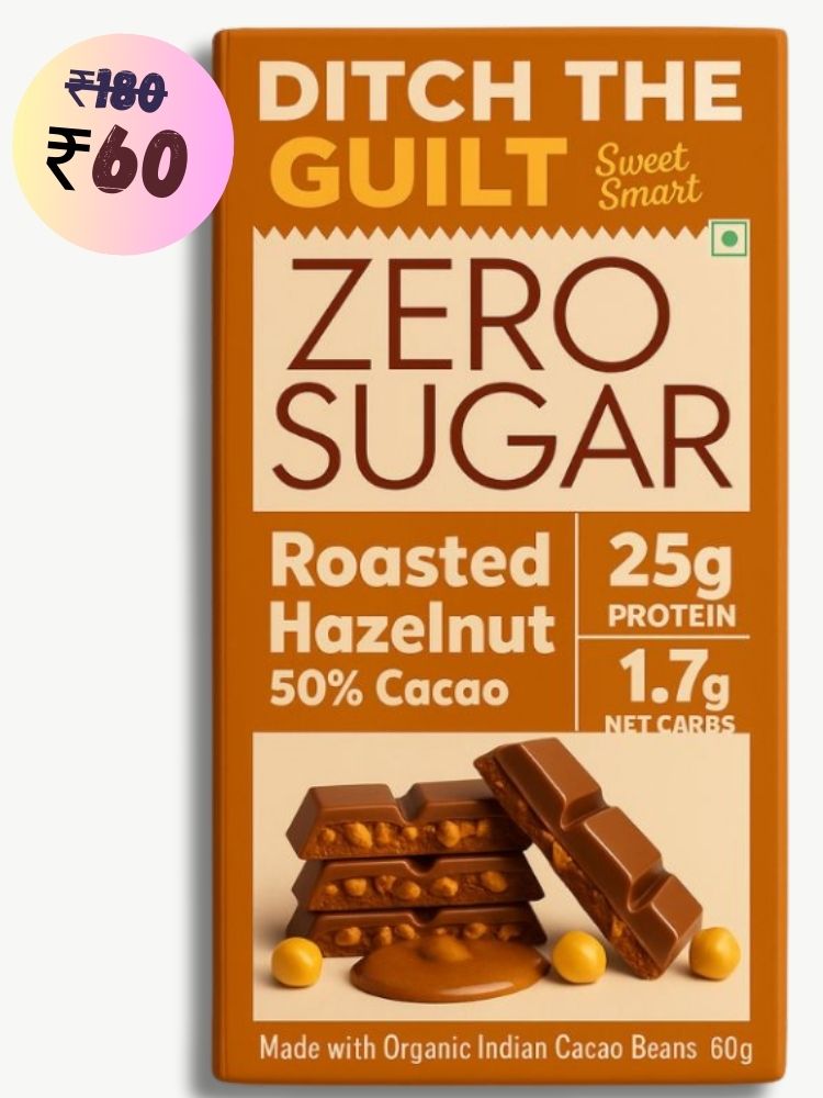 Mighty Hazelnut • 25g Protein • Sugar Free Dark Chocolate • 60g