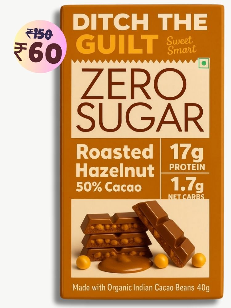 Mighty Hazelnut • 17g Protein • Sugar Free Dark Chocolate • 40g