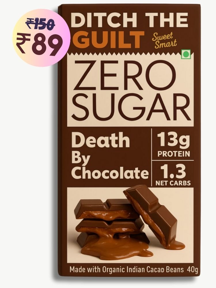 Death By Chocolate • 13g Protein •  Sugar Free Dark Chocolate • 40g
