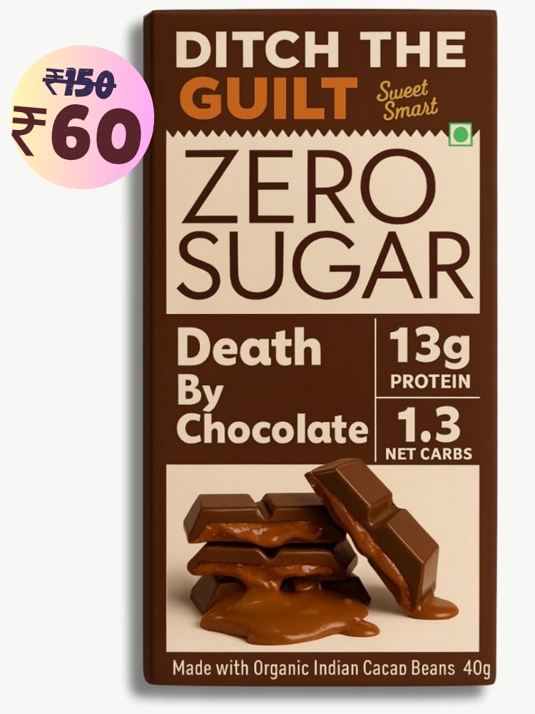 Death By Chocolate • 13g Protein •  Sugar Free Dark Chocolate • 40g