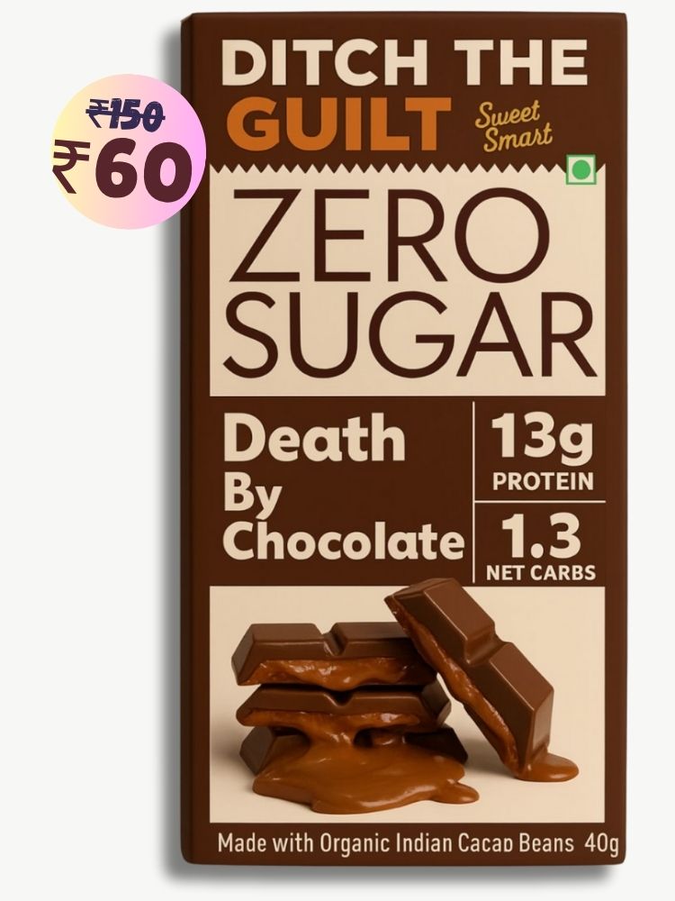 Death By Chocolate • 13g Protein •  Sugar Free Dark Chocolate • 40g