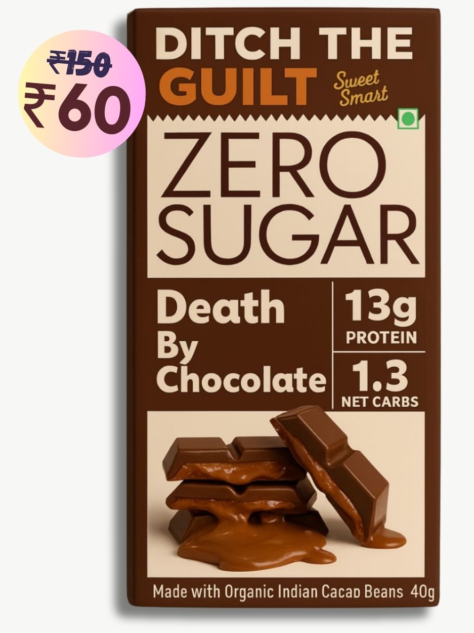 Death By Chocolate • 13g Protein •  Sugar Free Dark Chocolate • 40g