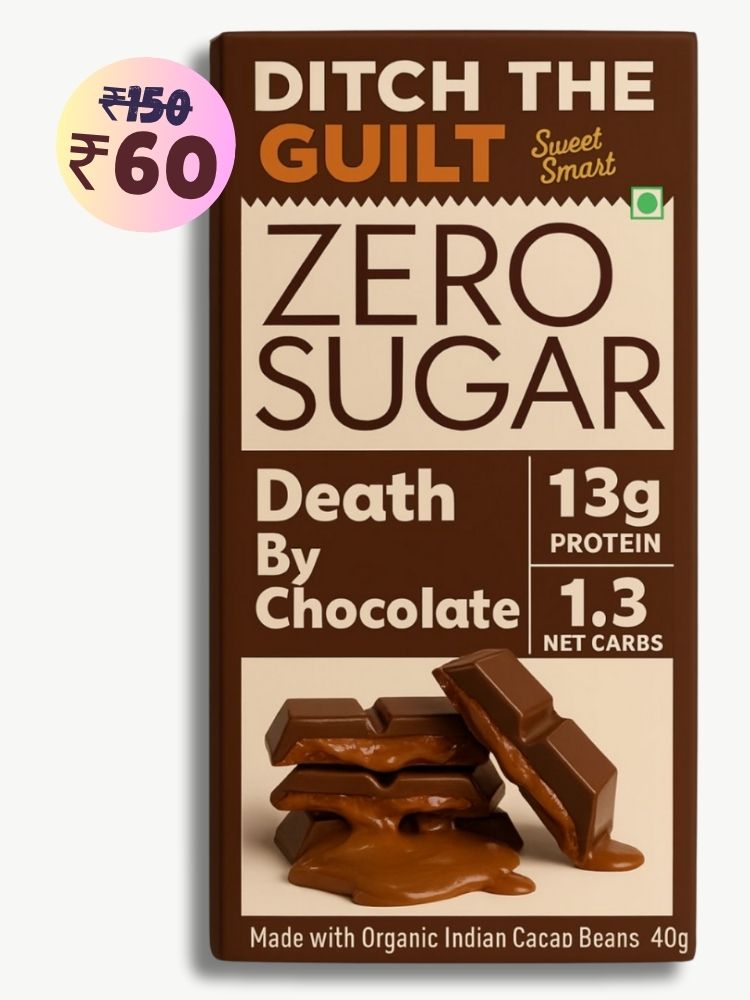 Death By Chocolate • 13g Protein •  Sugar Free Dark Chocolate • 40g