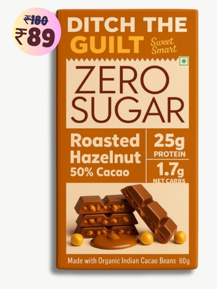 Mighty Hazelnut • 25g Protein • Sugar Free Dark Chocolate • 60g