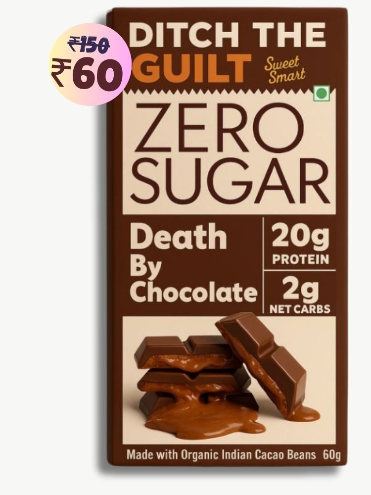 Death By Chocolate • 13g Protein •  Sugar Free Dark Chocolate • 40g