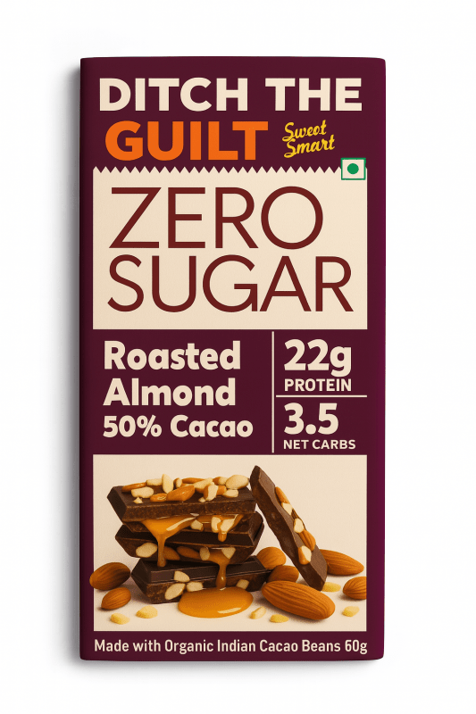 Roasted California Almonds - 22g Protein - 3.5g Net Carbs - 1g Natural Sugar - 60g