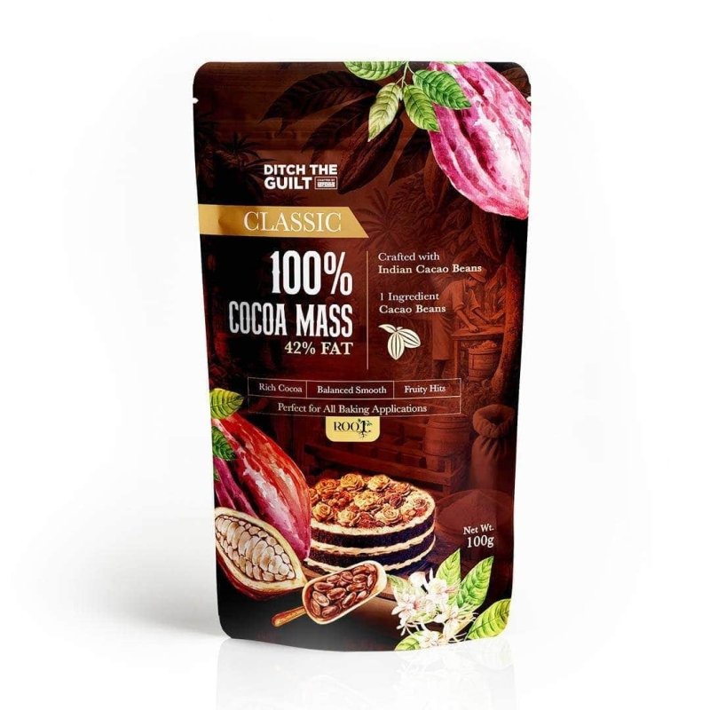 100% Cacao (Made with Indian Cacao Nibs) - Bake or Bite - Pure Chocolate - Not a Compound Chocolate 500g - My Store