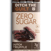 Dutch Truffle  - Sugar Free Dark Protein Chocolate - Center Filled - High Protein  - 40g