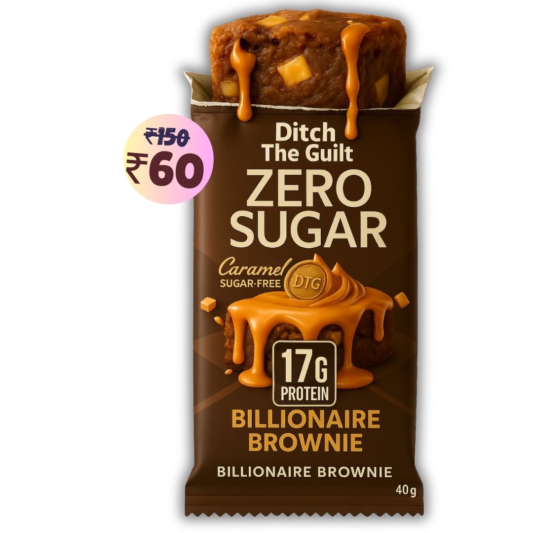Billionaire Protein Brownie • 17g Protein • Sugar Free & High Protein • 40g