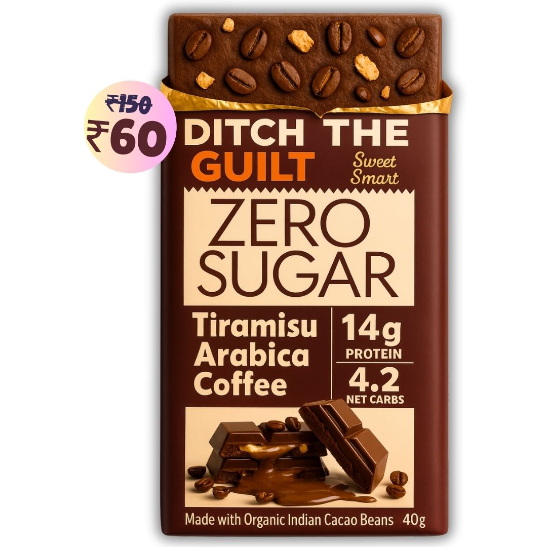 Tiramisu Coffee • 14g Protein • Sugar Free Dark Chocolate • 40g bar