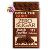 Dutch Truffle Dark Chocolate • 111 Calories • Sugar Free & Low Cal • 40g