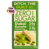 Dubai Kunafa Cheese Cake • 24g Protein • Center Filled Sugar Free White Chocolate • 100g bar