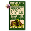 Dubai Pista Kunafa • 102 Calories Only • Low Calorie Sugar Free Dark Chocolate • 40g bar
