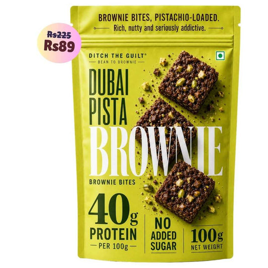 Dubai Pista• 40g Protein • Sugar Free High Protein Brownie • 100g
