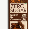 Death By Chocolate Sugar Free Dark Chocolate - 20g Protein - 60g
