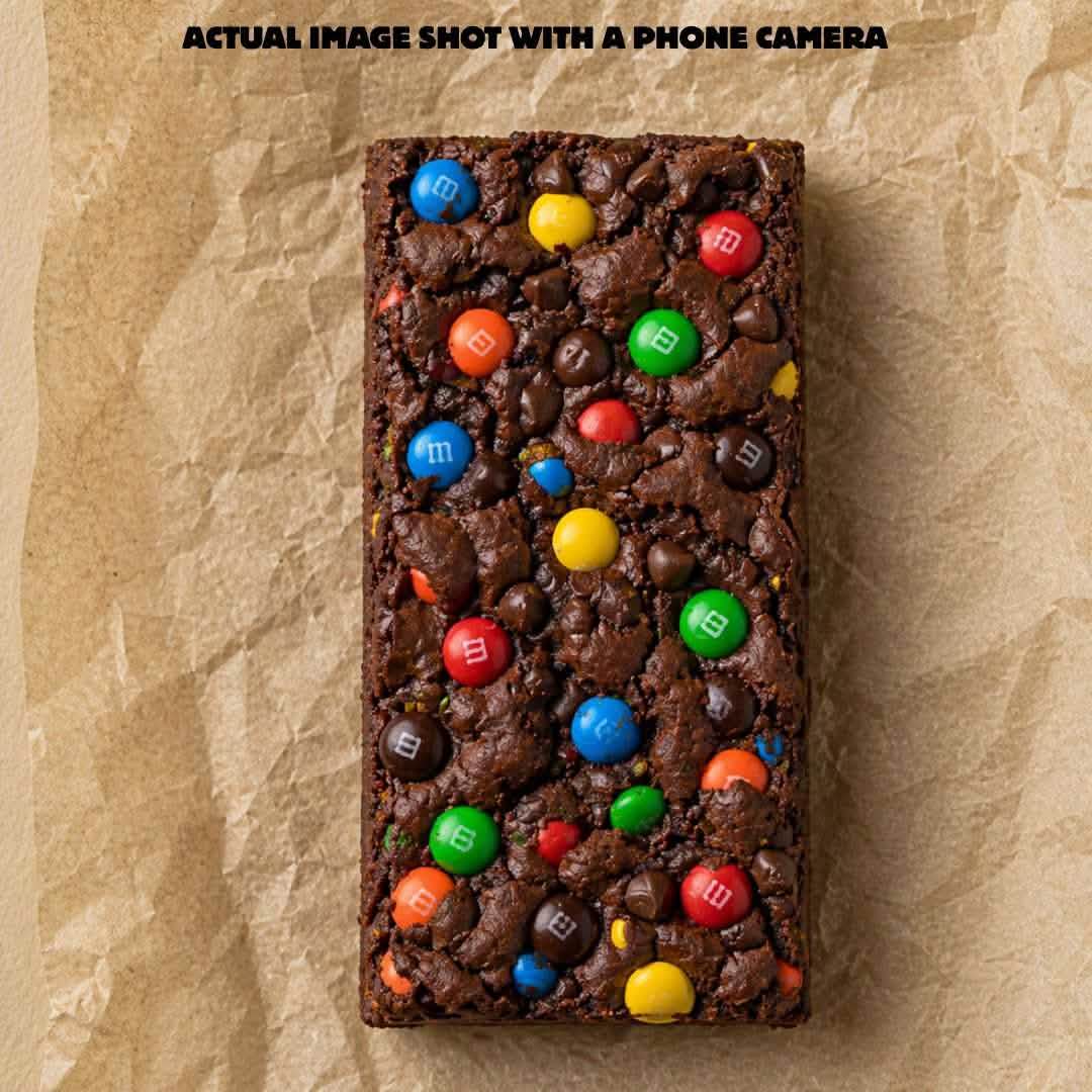 M&M Protein Brownie • 15g Protein • Sugar Free High Protein Brownie • 40g