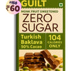 Turkish Baklava • 104 Calories • Sugar Free Dark Chocolate • 40g