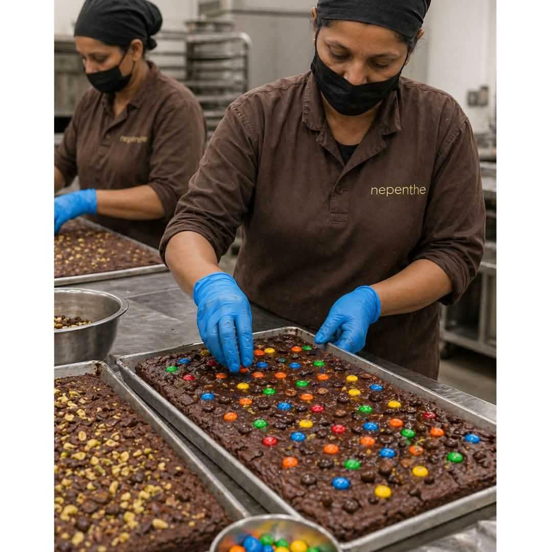 M&M Protein Brownie • 15g Protein • Sugar Free High Protein Brownie • 40g