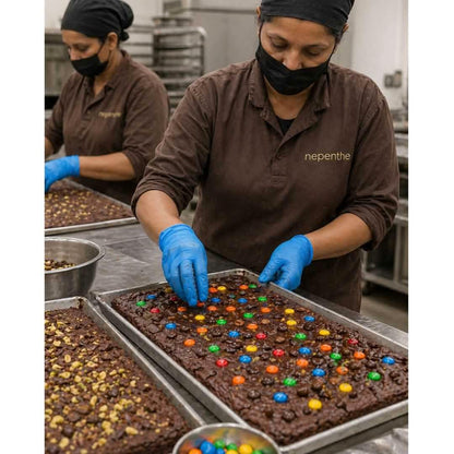 M&M Protein Brownie • 15g Protein • Sugar Free High Protein Brownie • 40g