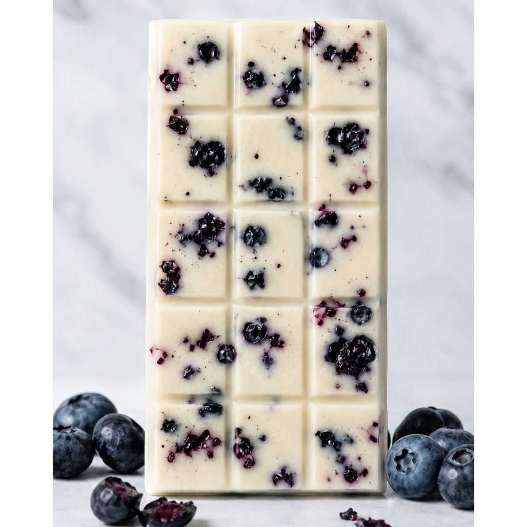 Blueberry Cheesecake • 23g Protein • Sugar Free White Chocolate Bar • 100g