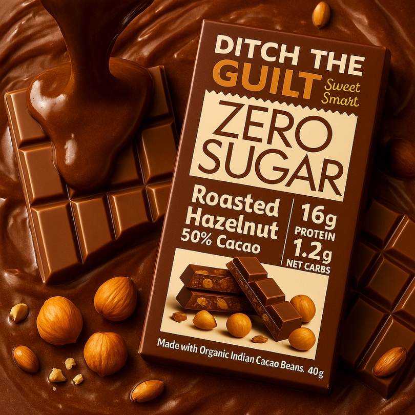 Mighty Italian Piedmont Roasted Hazelnut - 16g Protein - 1g Natural Sugar - 1.2g Carbs - 40g