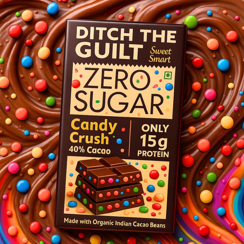Candy Crush Cheese Cake - 15g Protein  - 1g Natural Sugar - 1.3g Carbs - 40g