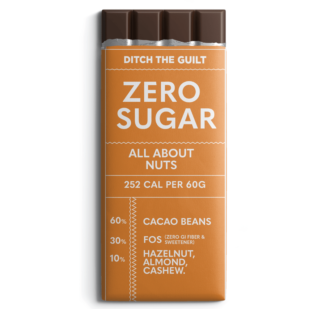 All About Nuts - Dark Chocolate - Sugar Free  - 60g