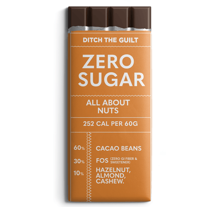 All About Nuts - Dark Chocolate - Sugar Free  - 60g