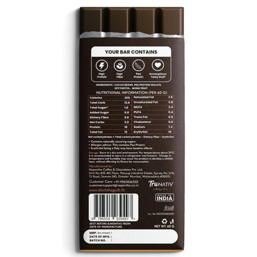 Dutch Truffle - Dark Protein Chocolate - High Protein - Sugar Free - 60g