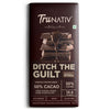 50% Cacao Vegan Dark Chocolate - Zero Sugar Added - Stevia Sweetened - Low Net Carbs - 60g Bar