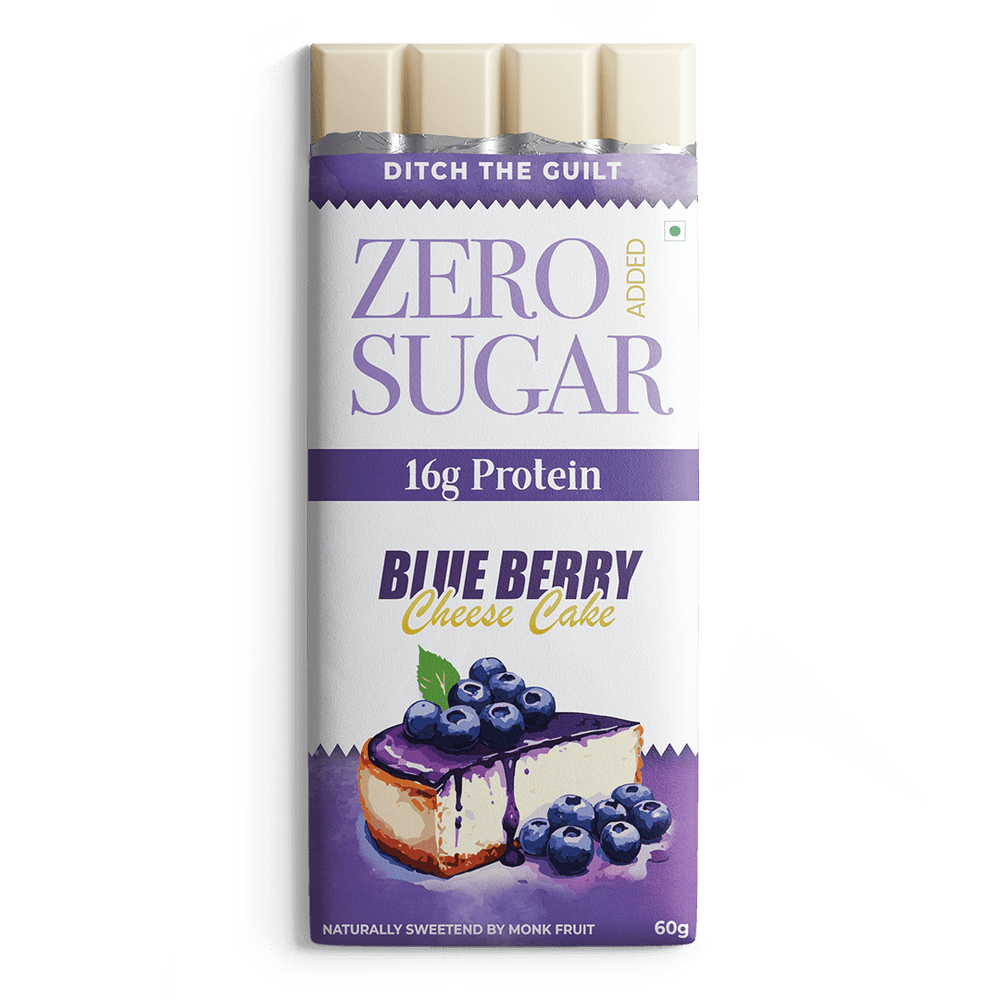 Blueberry Cheese Cake - White Chocolate - TruNativ Whey Protein - Sugar Free - 60g